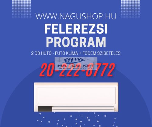 2 DB TETA 5,0KW + FÖDÉMSZIGETELÉS